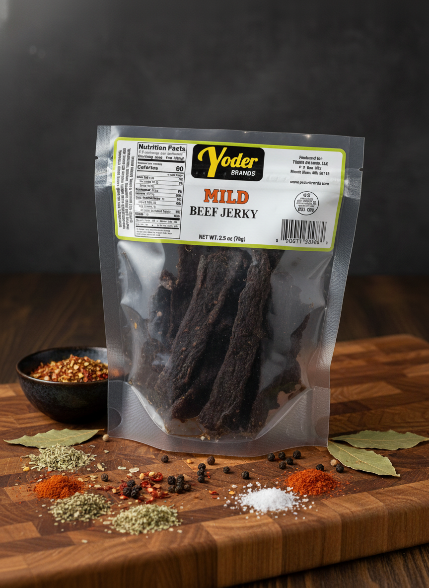 Yoder's Beef Jerky - Mild