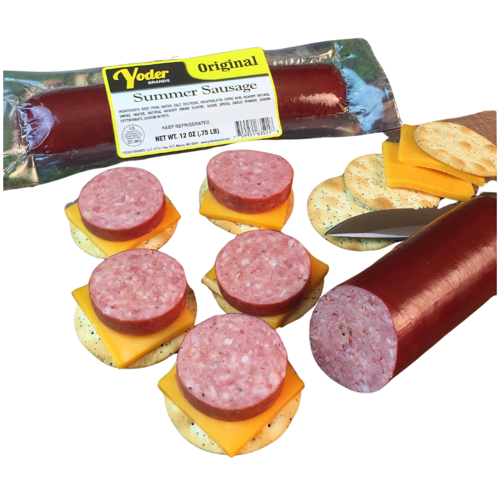 11 oz ORIGINAL SUMMER SAUSAGE – YODER BRANDS