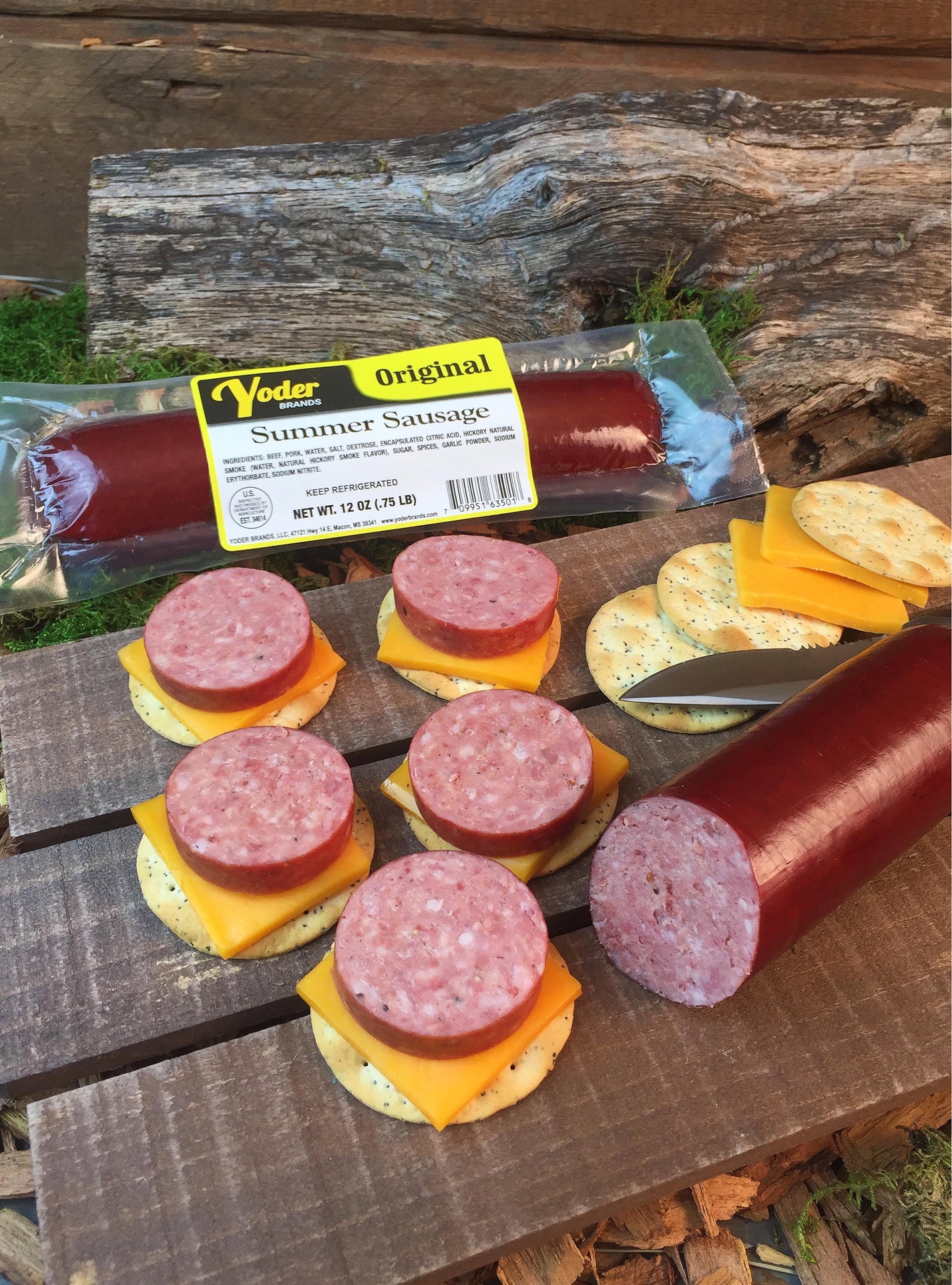 11 oz ORIGINAL SUMMER SAUSAGE – YODER BRANDS
